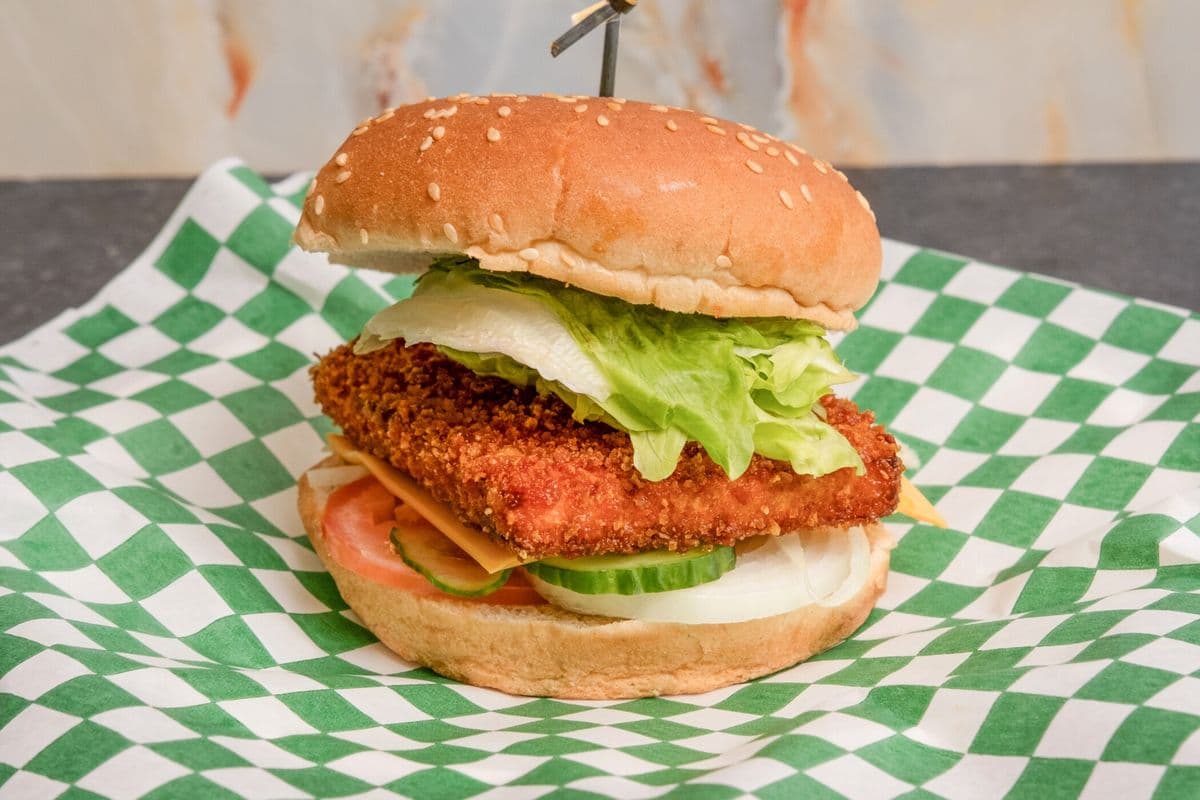 Paneer Zinger Burger