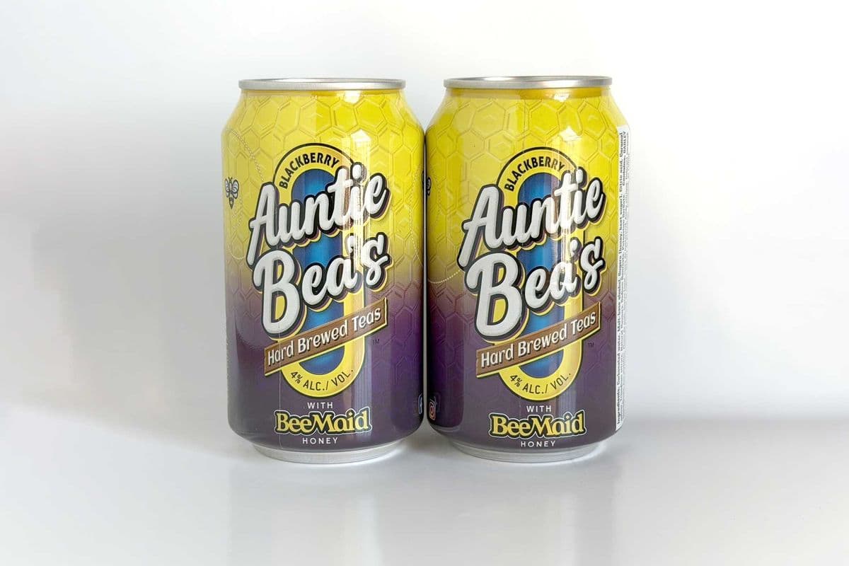 PAIR 2 x 355ml (4% ABV) AUNT B HARD BLACKBERRY (2 x 355 ml)