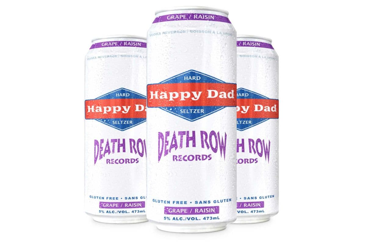 Happy Dad Hard Seltzer Grape (4 Cans) (4 x 473ML)