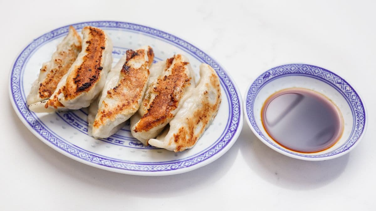 03. Pan-Fried Pork and Chive Dumplings