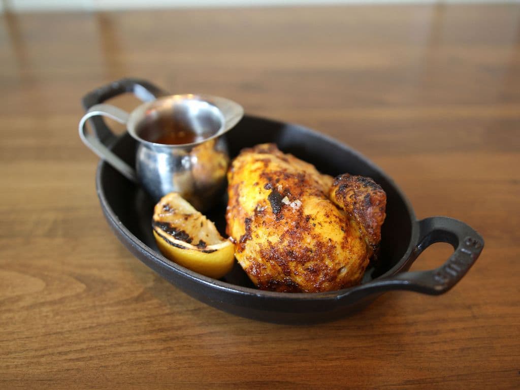 Quarter Chicken Breast with side