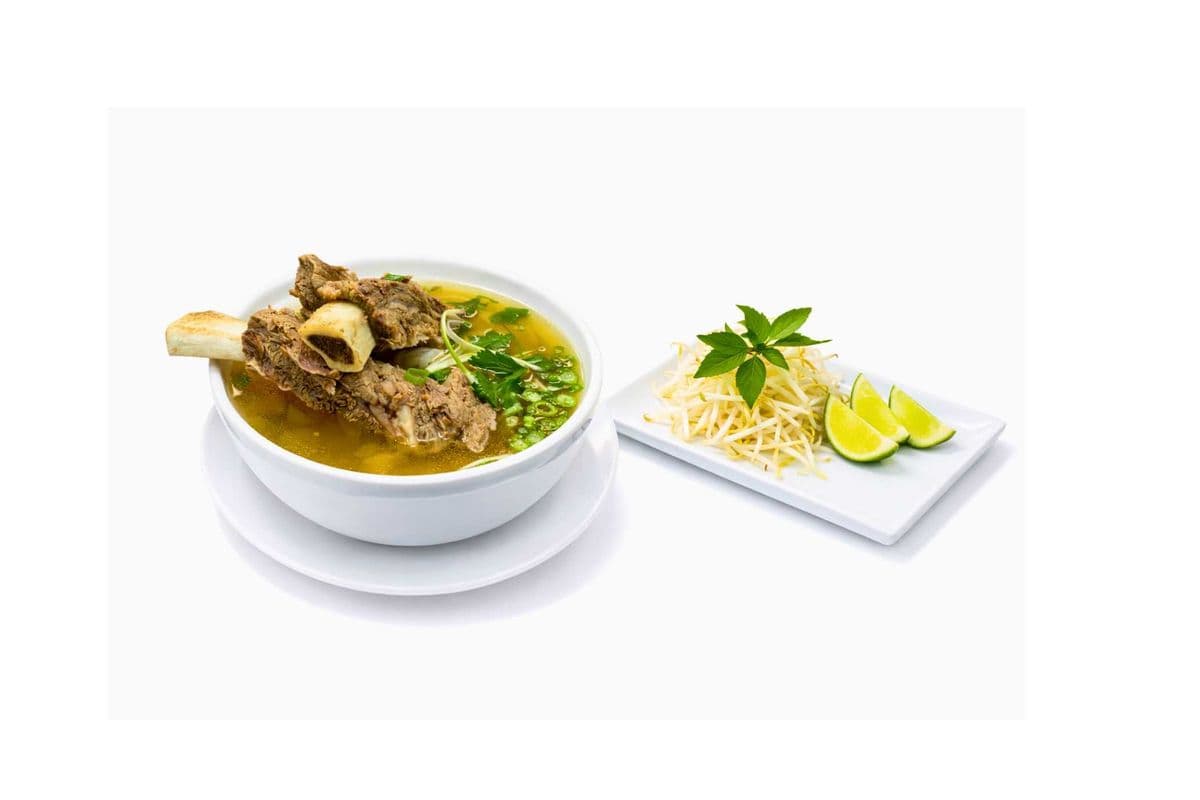 P25. Phở Sườn Bò | Beef Rib Pho (2pcs)
