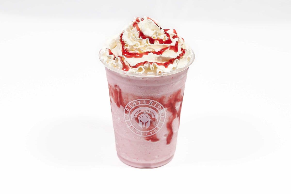 Strawberry Milkshake (16oz)
