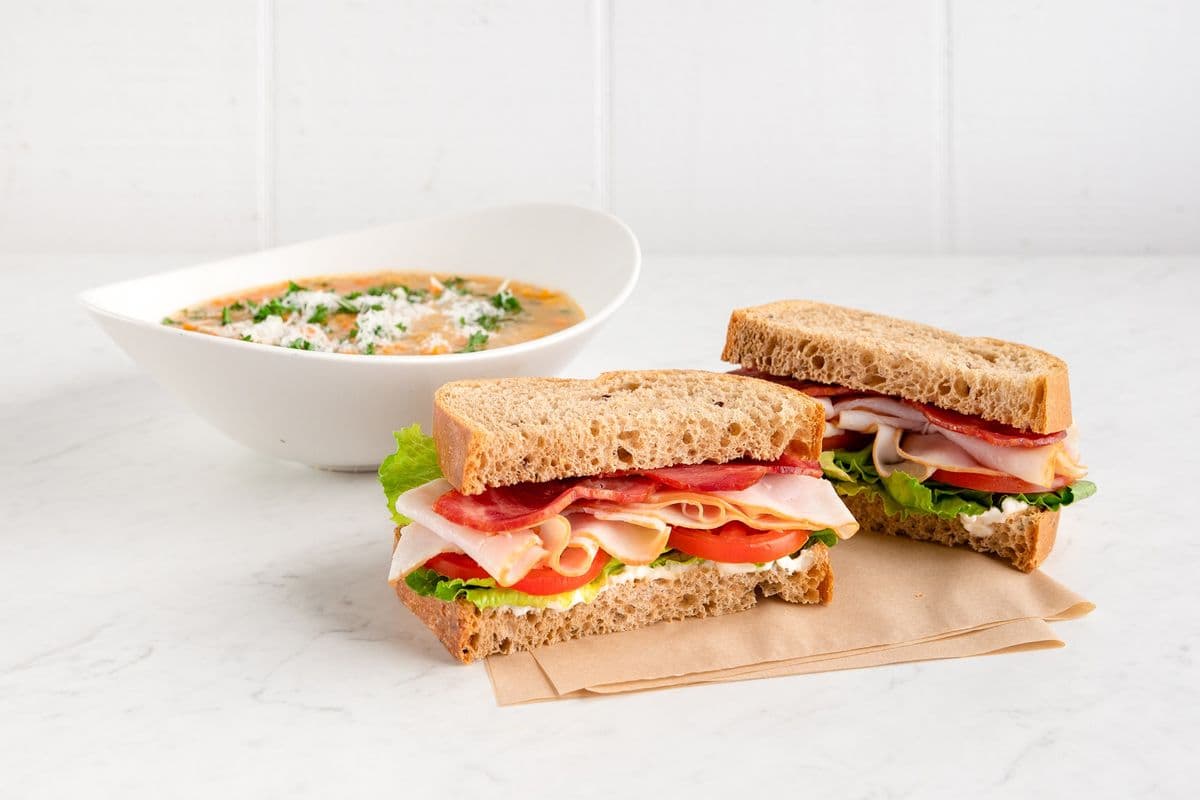 Sandwich (Whole) + Soup Combo