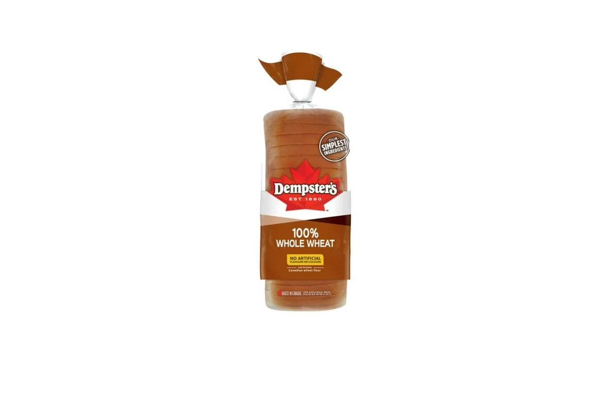 Dempster’s® 100% Whole Wheat Sliced Bread, 675 g (675gm)