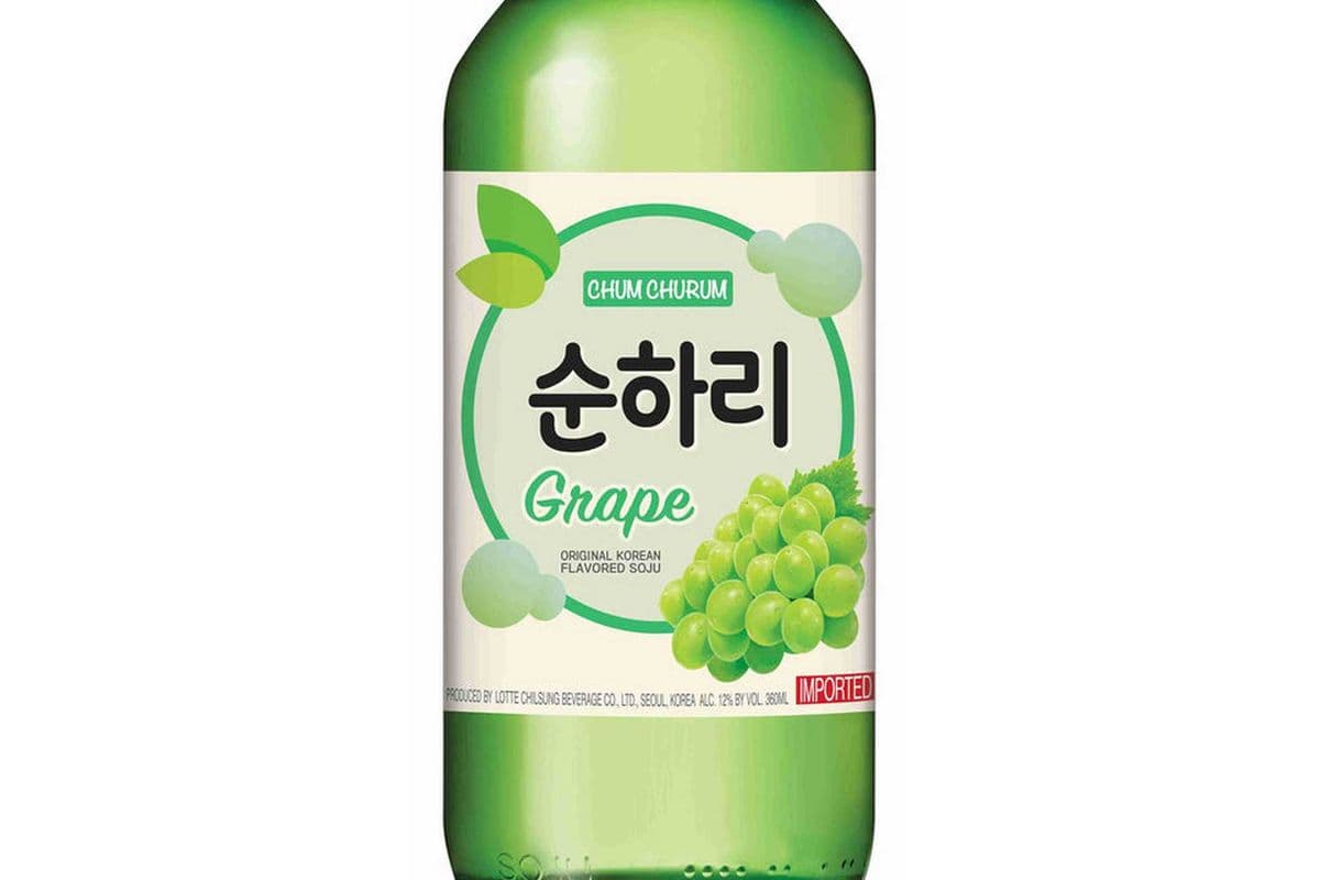 Soju Chum Churrum Grape (1 x 360 ml)