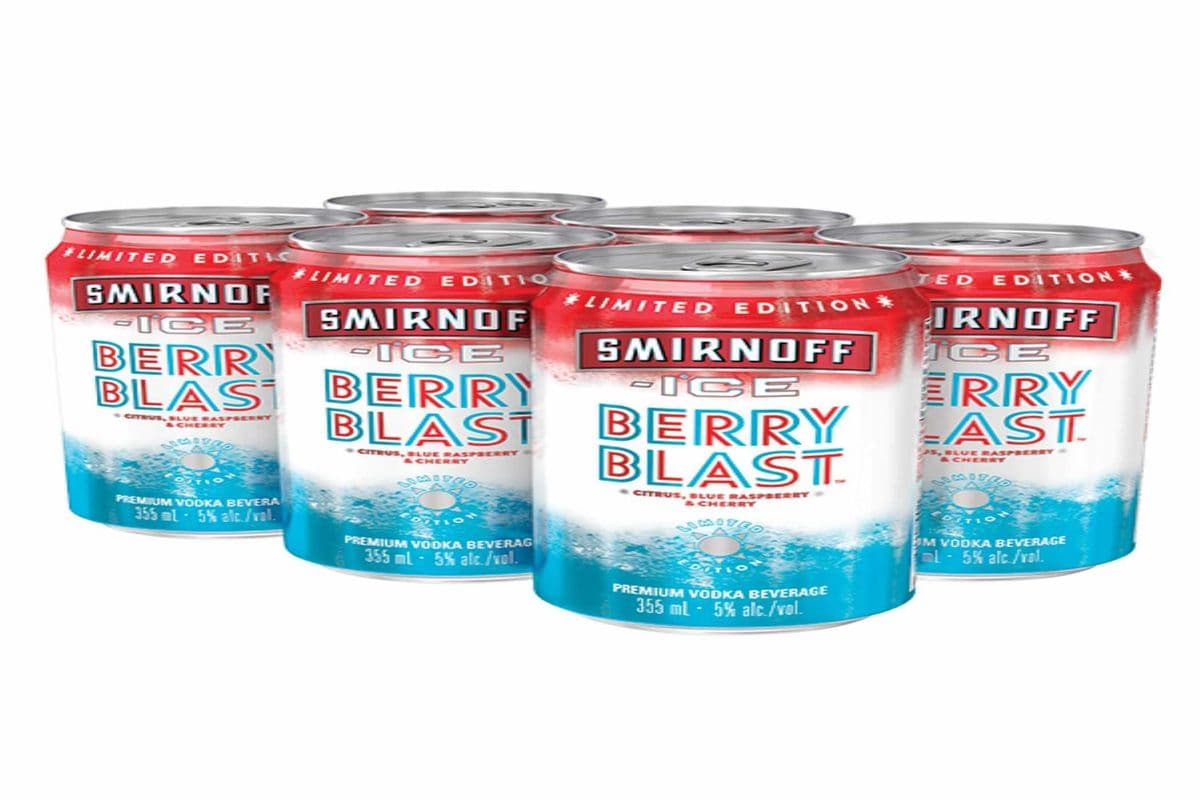 SMIRNOFF ICE BERRY BLAST 6 CANS (1 x 6 CANS)