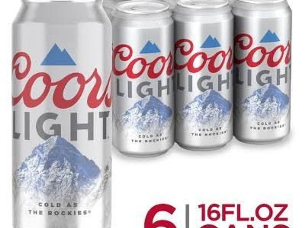 Coors Light 6 X 473ml Cans (4.0% ABV)