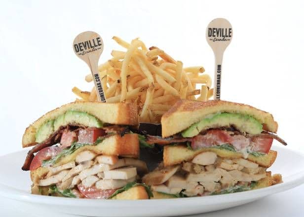 Club Sandwich '' DinerBar '' / "DinerBar" Club Sandwich