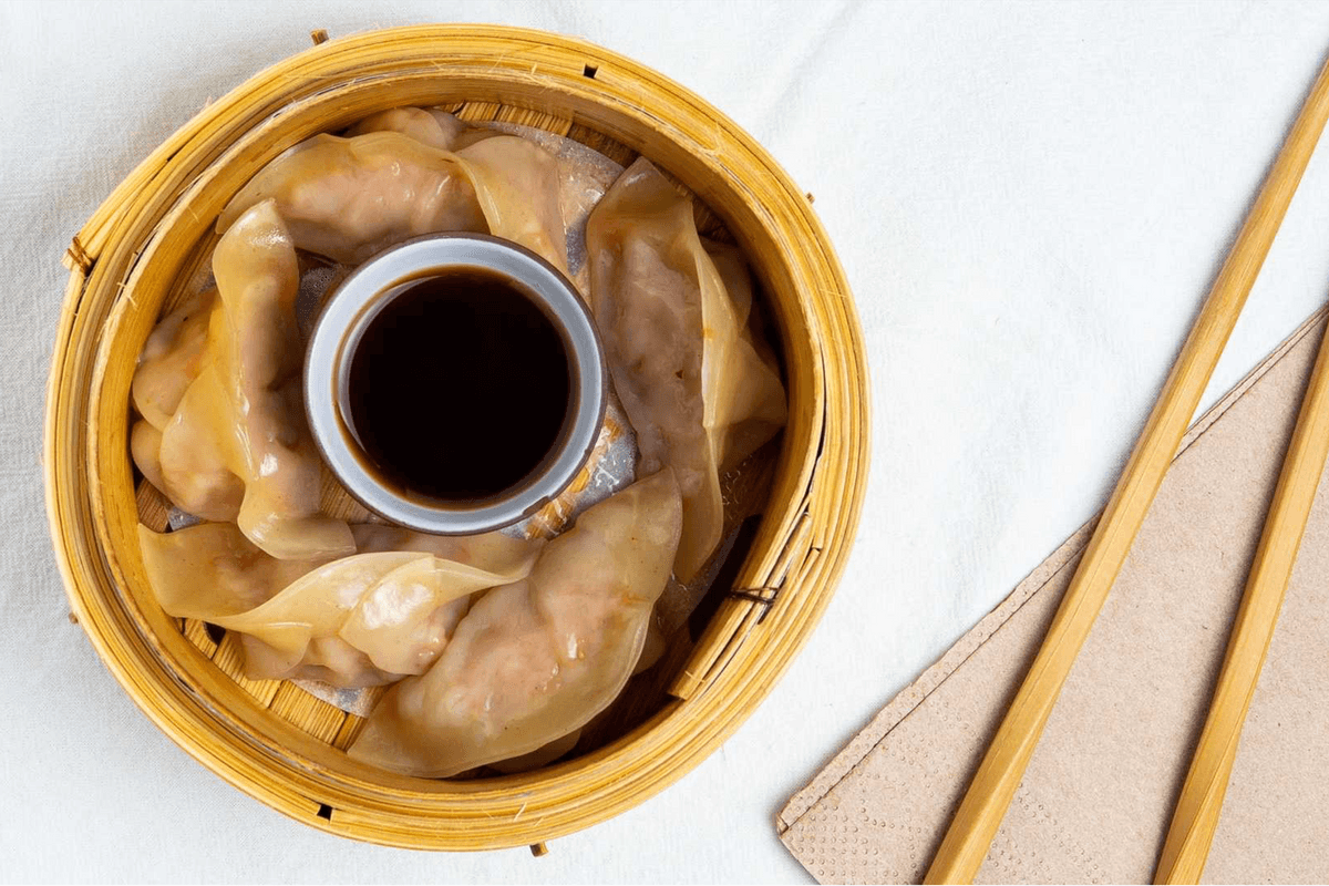 Pork and Kimchi Dumplings