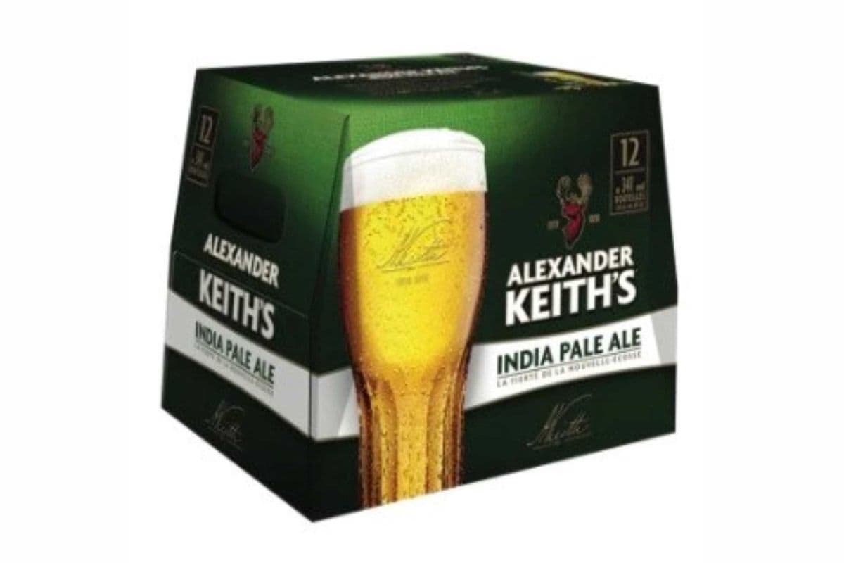 Alexander Keith's - India Pale Ale 12 x 341 ML Bottles (1 x 341 ML)