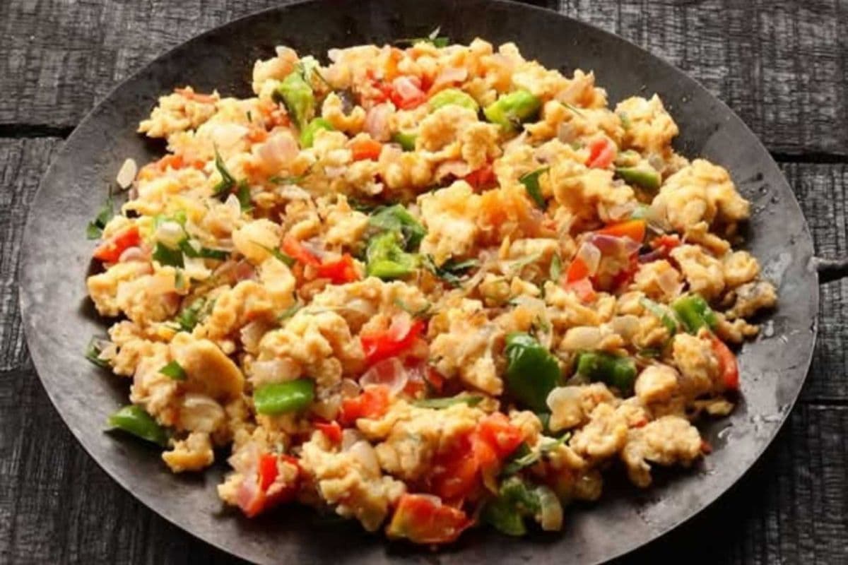 Bhurji aux oeufs / Egg Bhurji