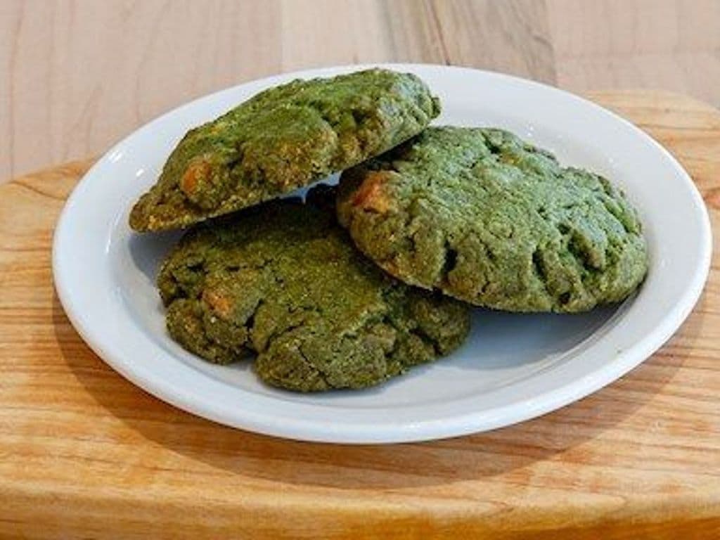 Matcha White Chocolate cookie