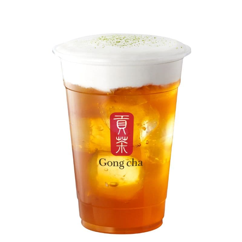 Milk Foam Green Tea