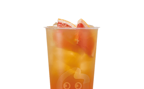 Grapefruit Green Tea w/Tea Jelly(Large)