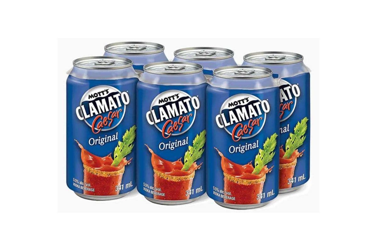 Mott’s clamato caesar original (6 x 355ml)