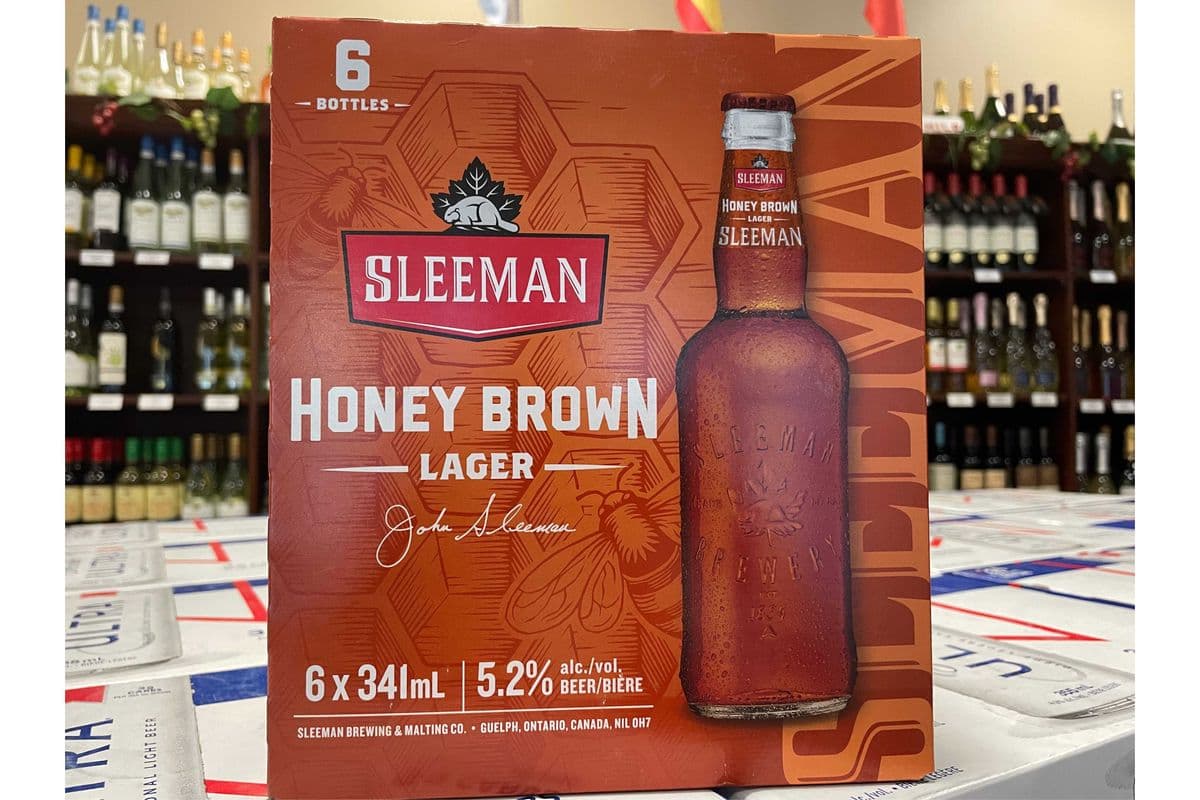 SLEEMAN HONEY BROWN LAGER 6 BTL (1 x 6 x 341 mL)
