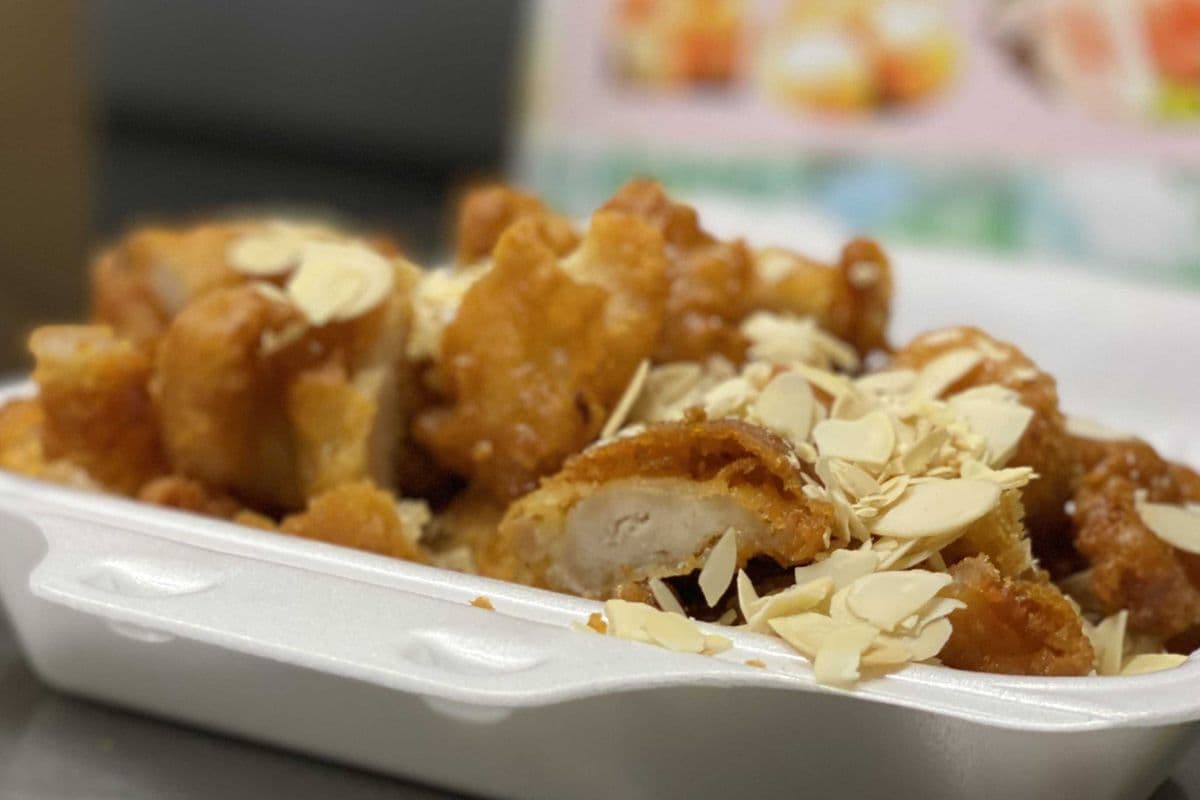 Breaded Almond Chicken