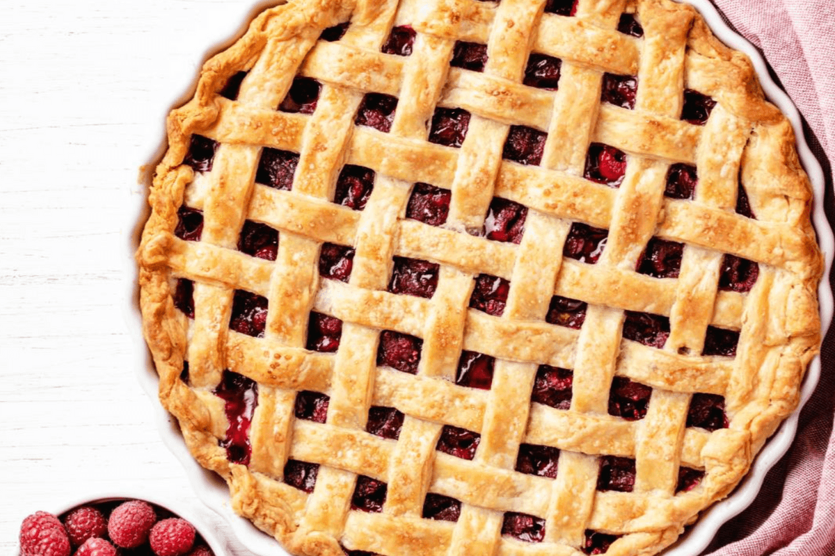 Tarte Aux Fraise & Rhubarbe