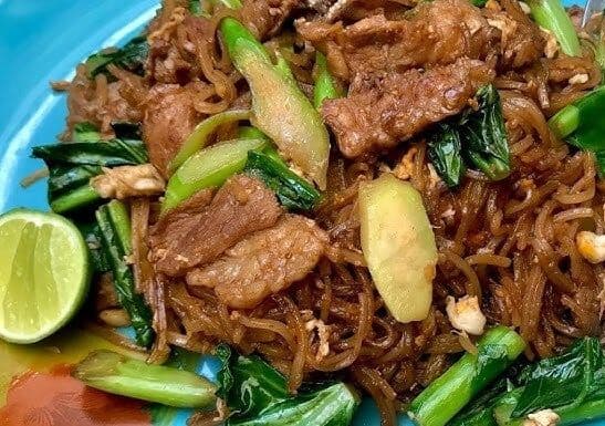 Pad See Eew (Thin Noodle) / Pad See Eew (Vermicelles de riz)