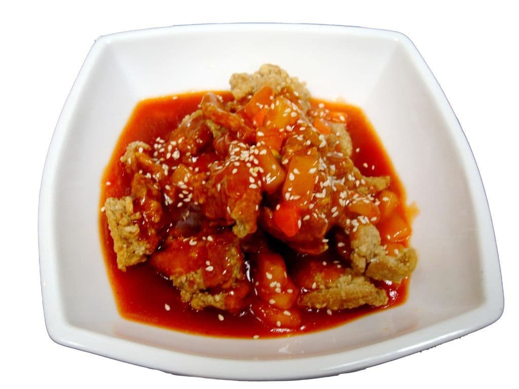 Sweet&Sour Chicken/Fish/Pork combo(糖醋雞塊/魚排/豬肉套餐)