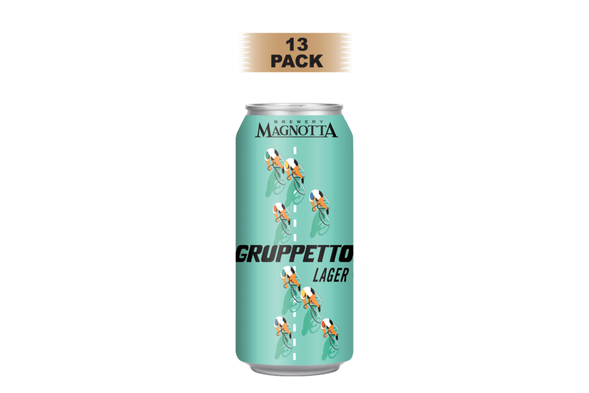Magnotta Brewery Gruppetto Lager - 13 Pack (13 x 473ml Cans)