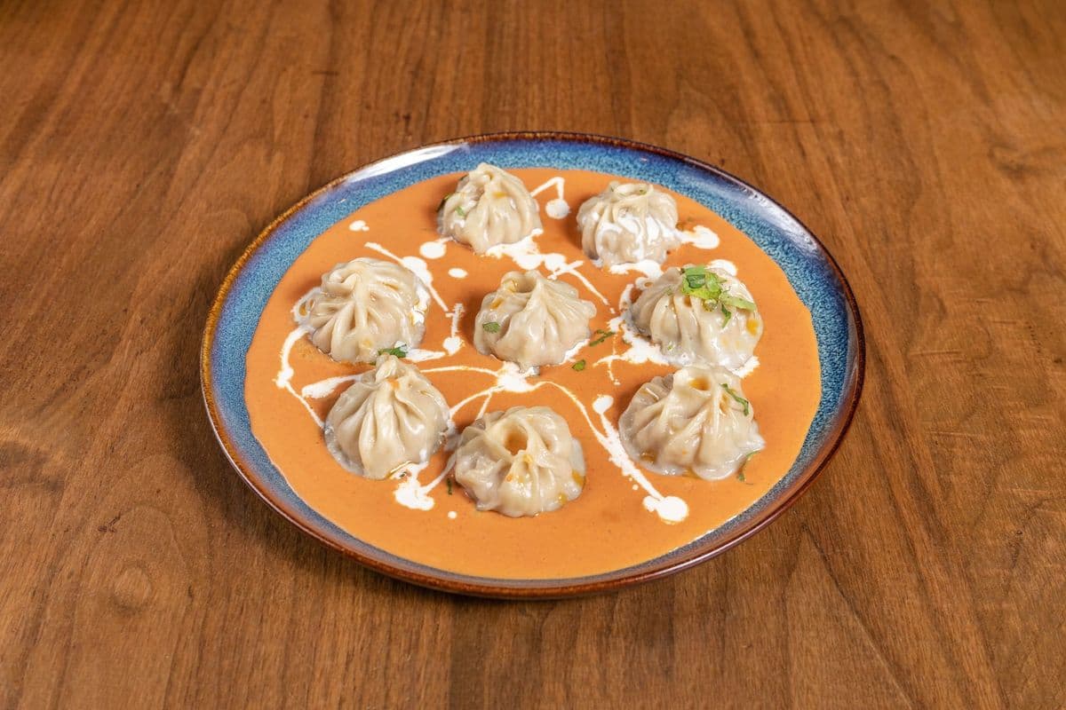 Beef butter chicken momo