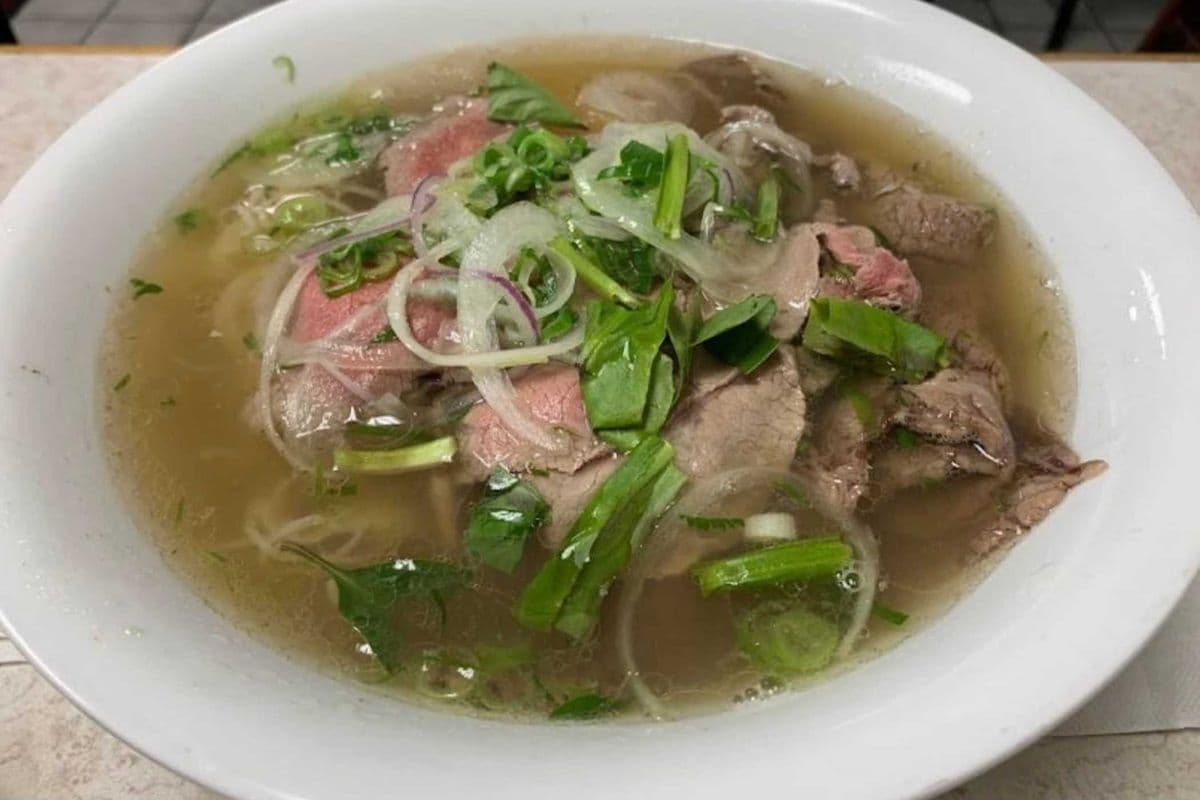 1. Special Beef Rice Noodle Soup