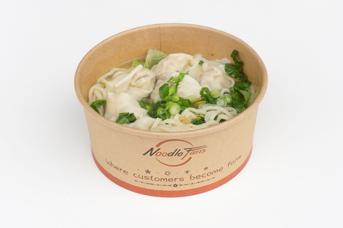 No. 19 Wonton Noodle Soup (6 pcs)