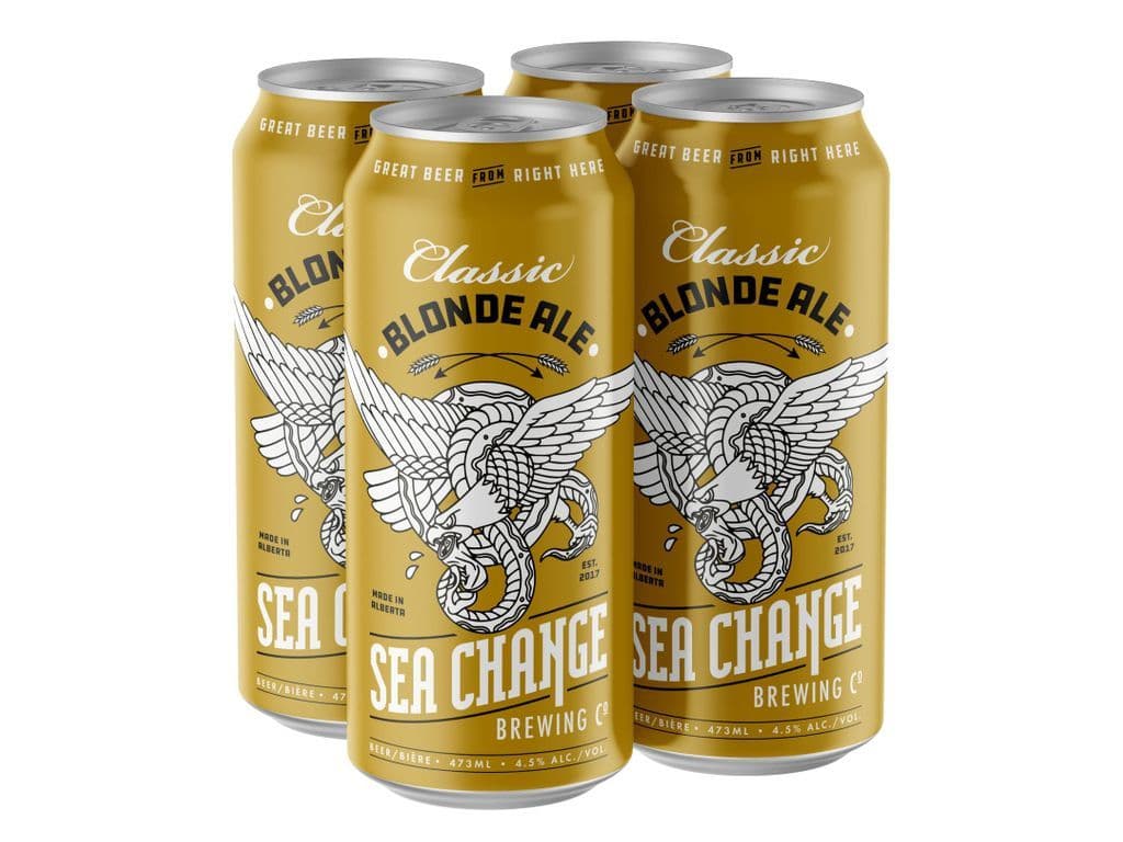 Classic Blonde Ale - 4 x 473mL cans (4.5%ABV)