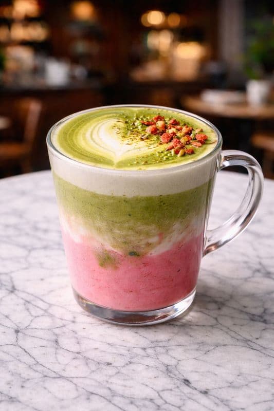 Strawberry Matcha
