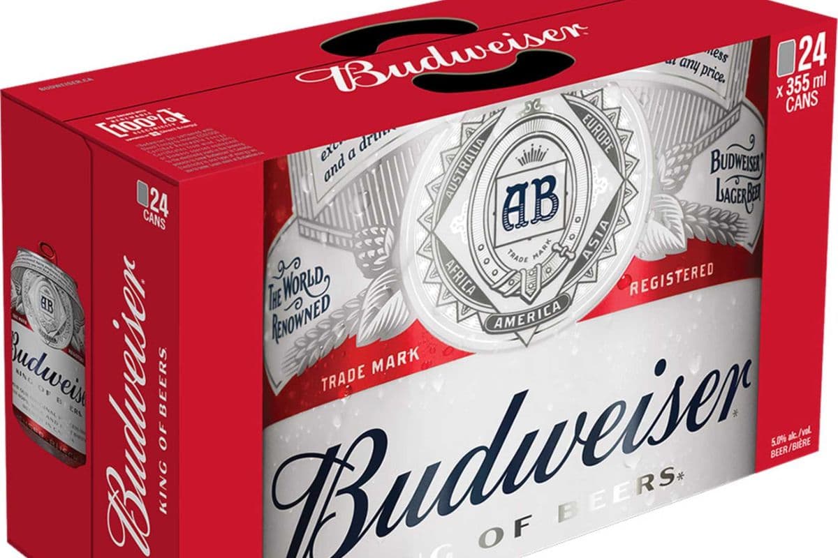 Budweiser (24 x 355 ml Cans)
