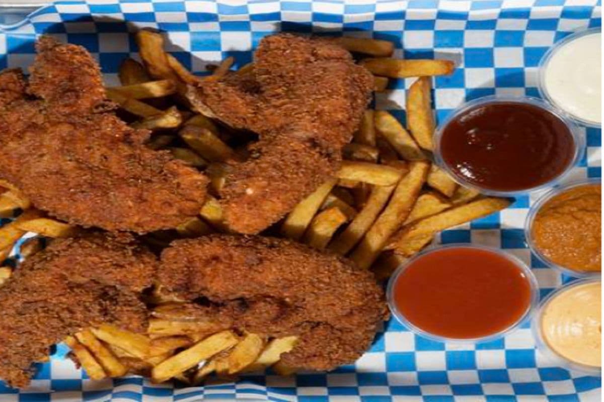 Ozzy's Fried Chicken Tenders and Fries