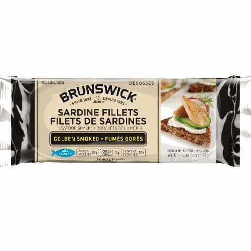 Brunswick Seafood Snacks Golden Smoked 92g