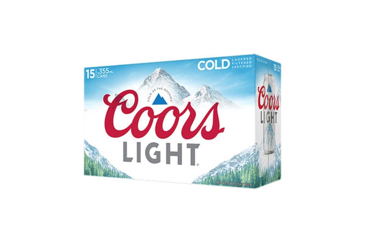 Coors Light (15 x 355 ml Cans)