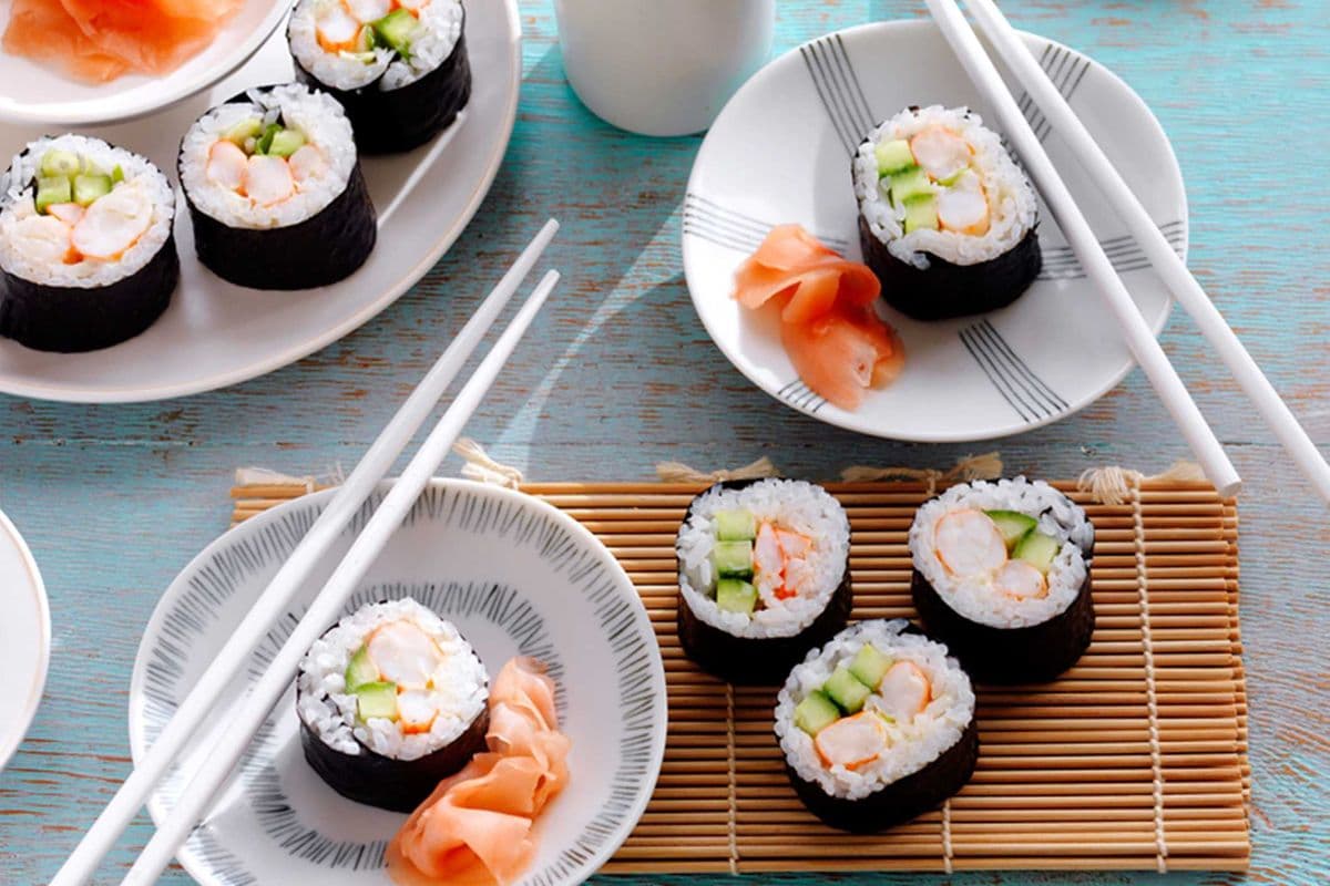 68.Ebi(shrimp)/cucumber Roll(6pcs)