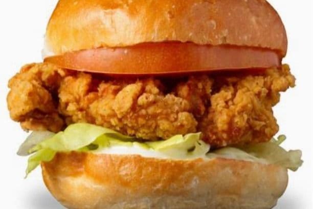 Crunchy Fried Chicken Sandwich