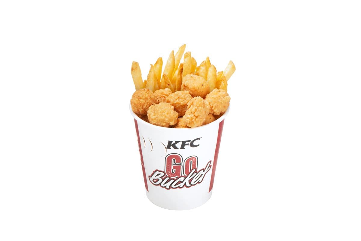 Baril sur le pouce – poulet pop-corn / Go Bucket – Popcorn Chicken