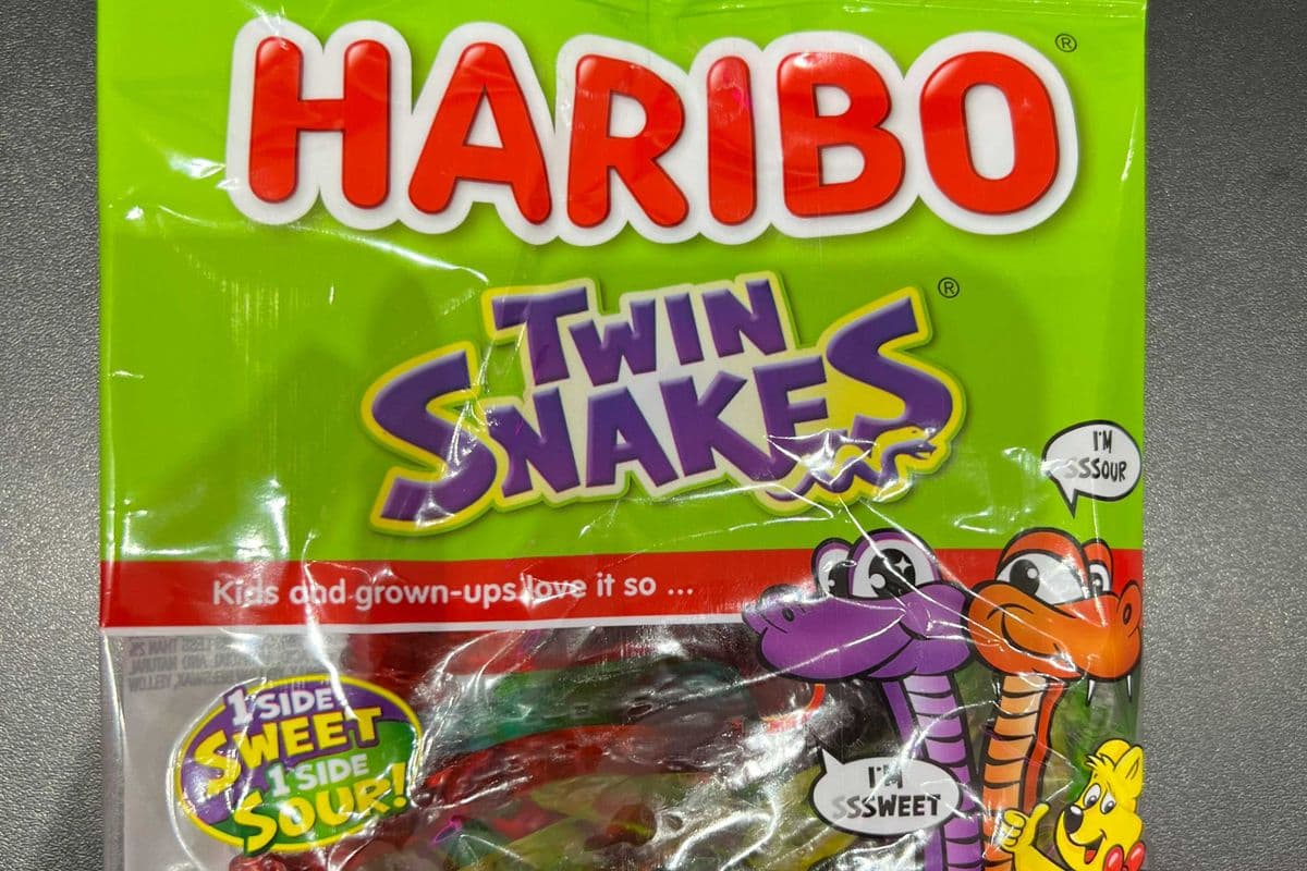 Haribo Twin Snakes (US) (142g) (90 Cal)