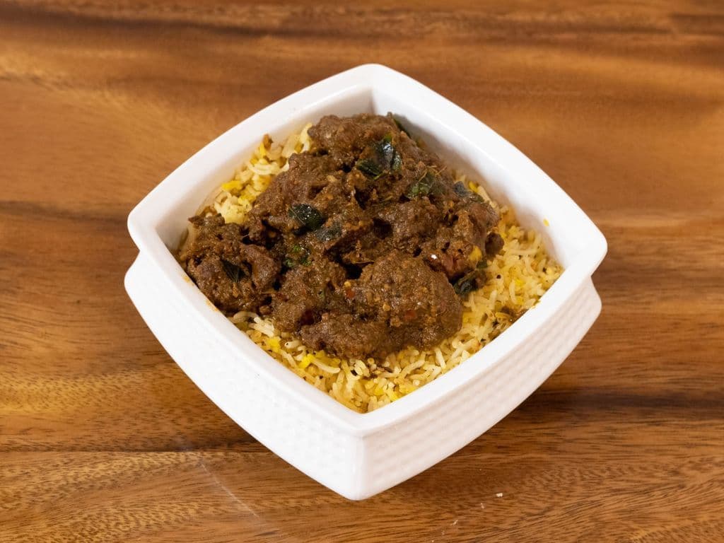 Gongura Spicy Chicken Biryani