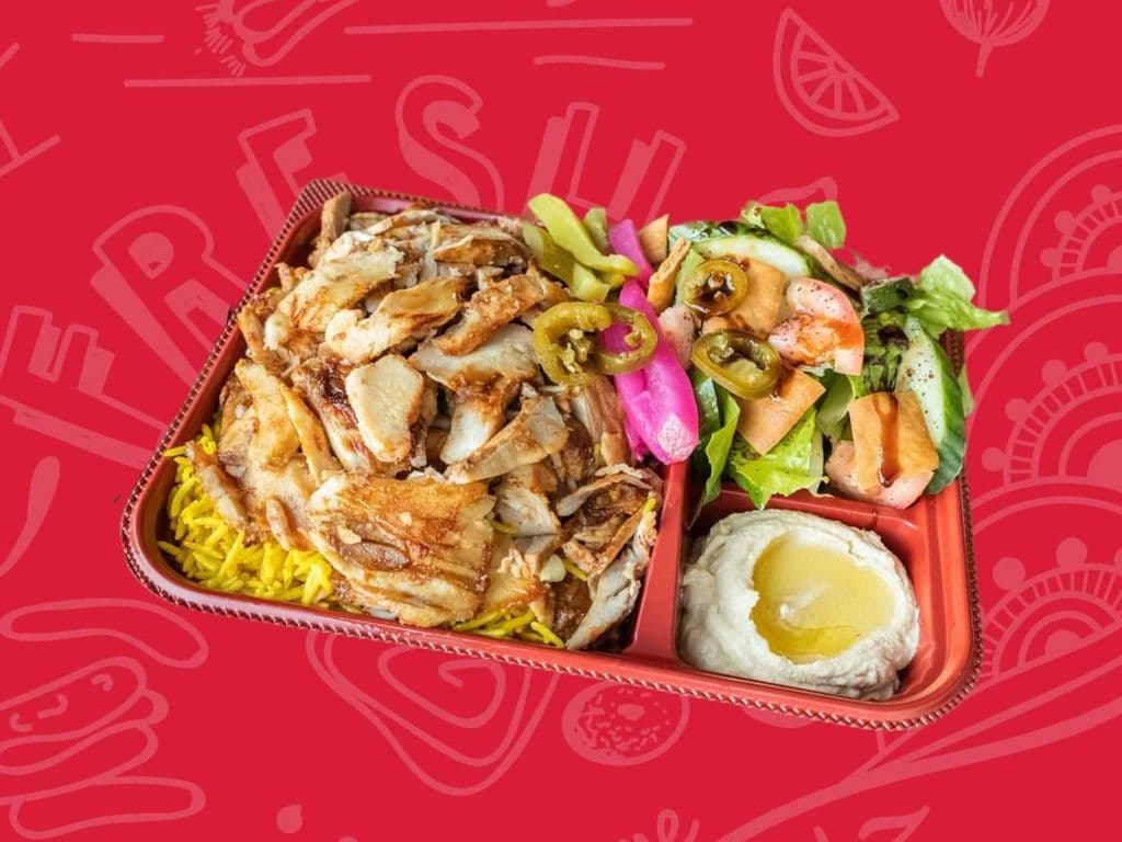 Chicken Shawarma Plate