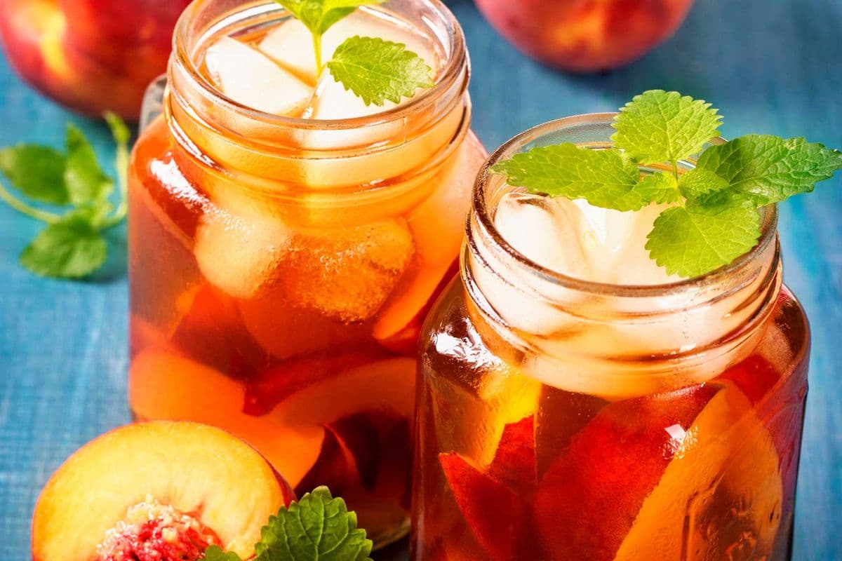 24. Trà Đào (Peach Iced Tea )