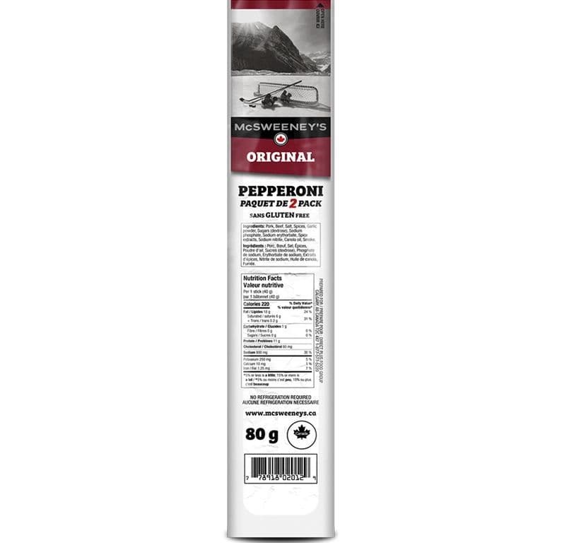 McSweeney's Pepperoni Original 80g