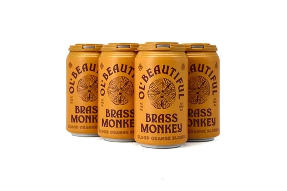 OL'Beautiful Brass Monkey Blood Orange (6 Cans) (1 x 6x355ml)