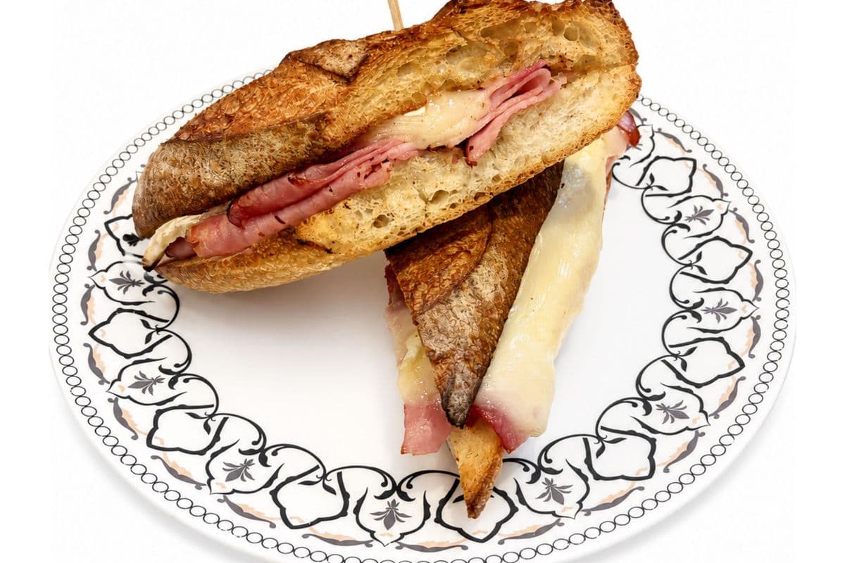 Toasted Ham and Brie