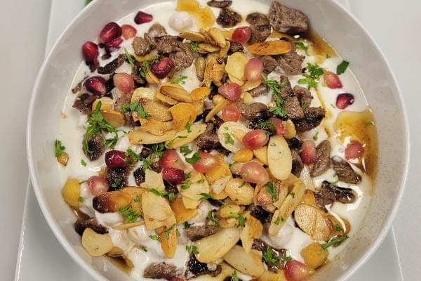 Regular Fatteh Yogurt with Beef
