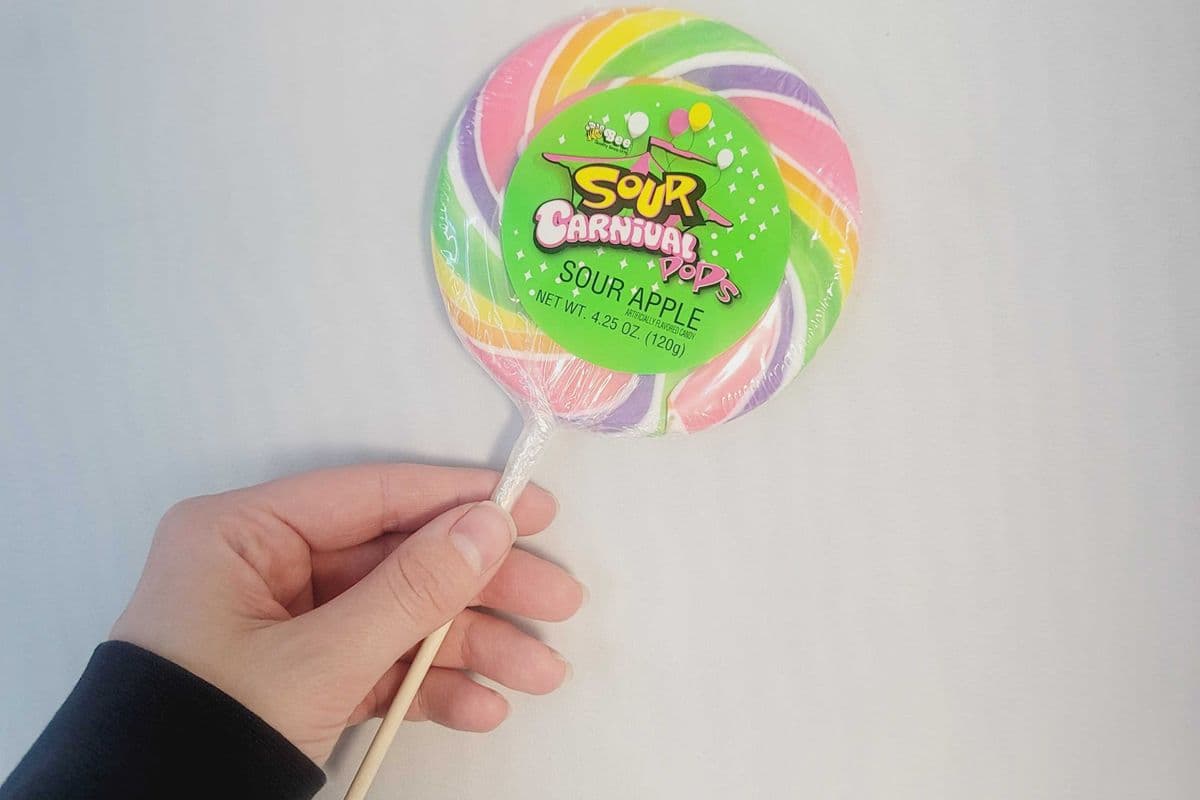 Sour Carnival Pops Large Lollipop (120 g)