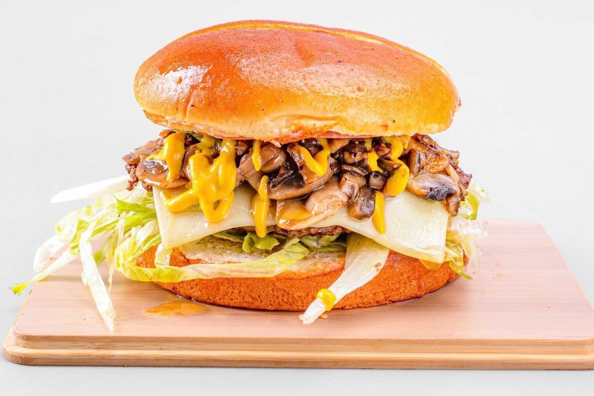 Mushroom Burger Combo