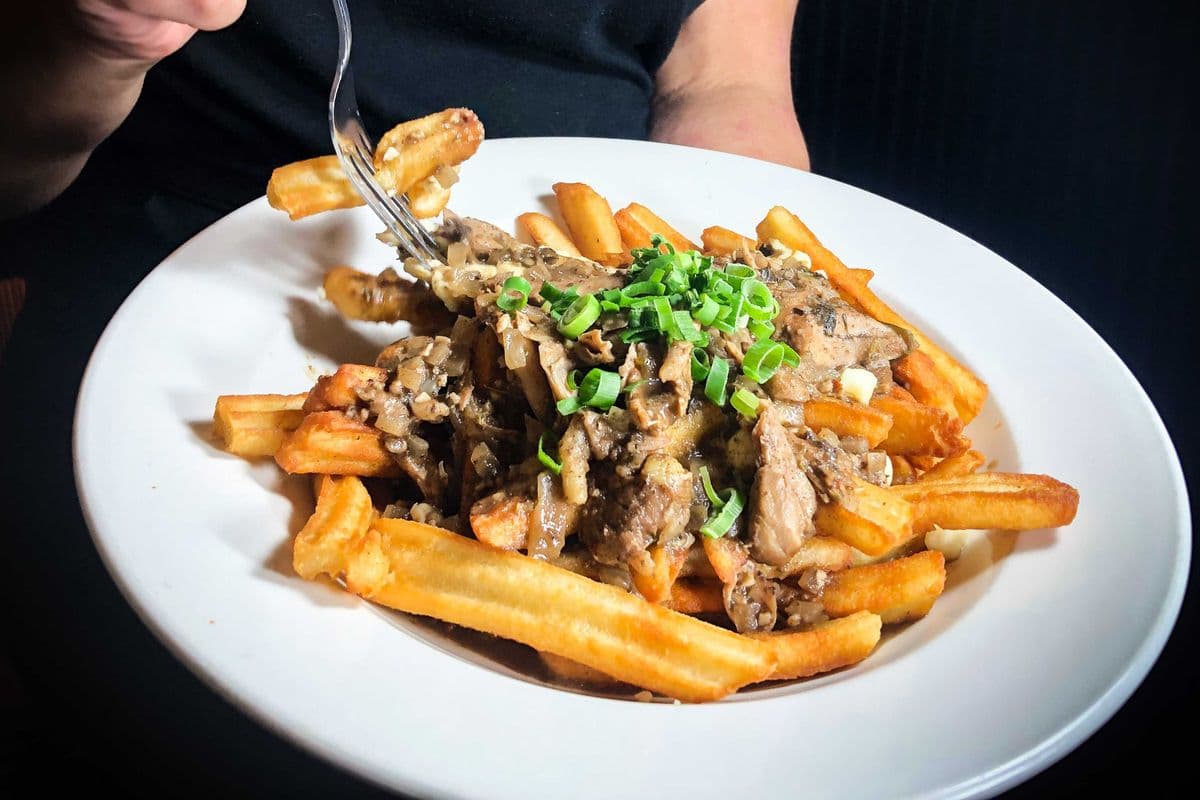 Jerk Chicken Poutine