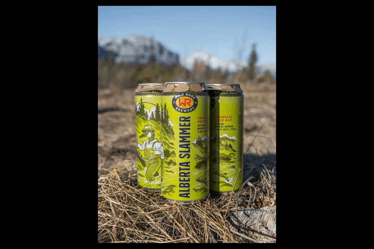 WILD ROSE SLAMMER TROPICAL PALE ALE - 4CANS (4*473ML) (4 x 4*473ML)